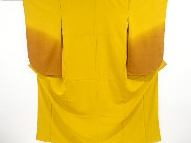 JAPANESE KIMONO / VINTAGE LONG SLEEVES KIMONO / SCATTERED NORI PATTERN